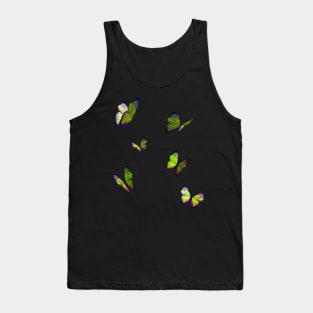 butterflies venom green Tank Top